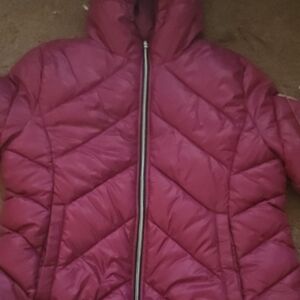 Guess Kids Red Puffer Jacket